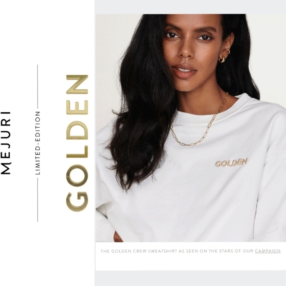 Mejuri The Golden Limited Edition Crewneck Sweatshirt